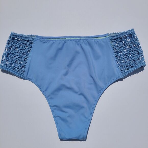 Victoria's Secret Bikini Bottom Dusty Blue Medium - Picture 2 of 4